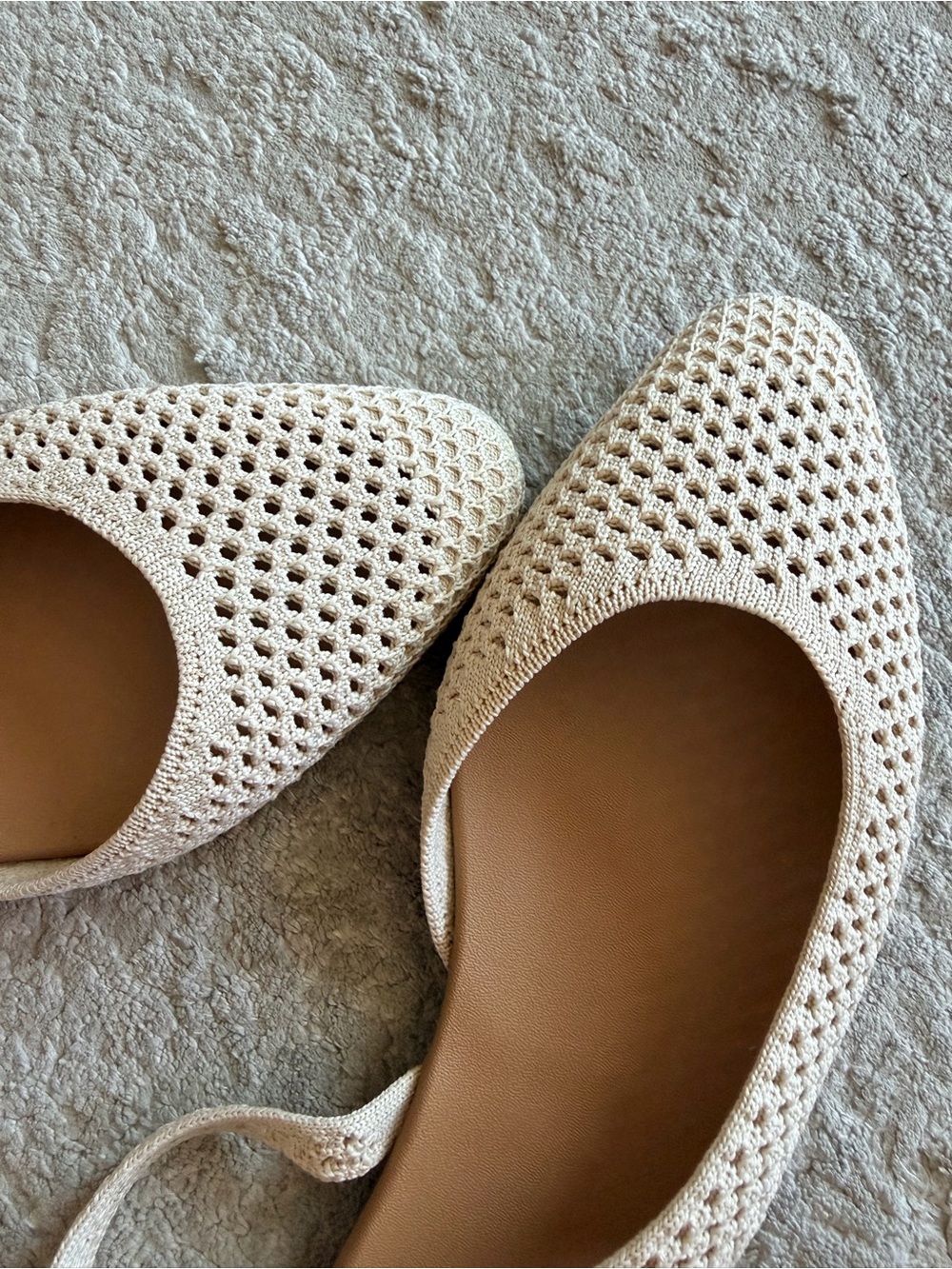 Rothy's Woven Pointed Toe Almond Slingback Flats Size 10 NWOB) - Picture 8 of 9